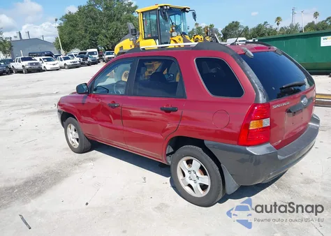 2006 Kia Sportage Lx z USA, uszkodzony, nr VIN KNDJF724467264656
